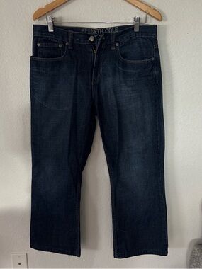 Kenneth Cole Men’s Dark Blue Straight Jeans